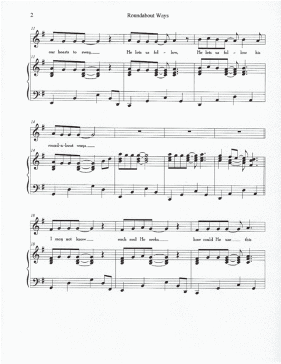 Roundabout Ways Voice scores gallery preview page 2