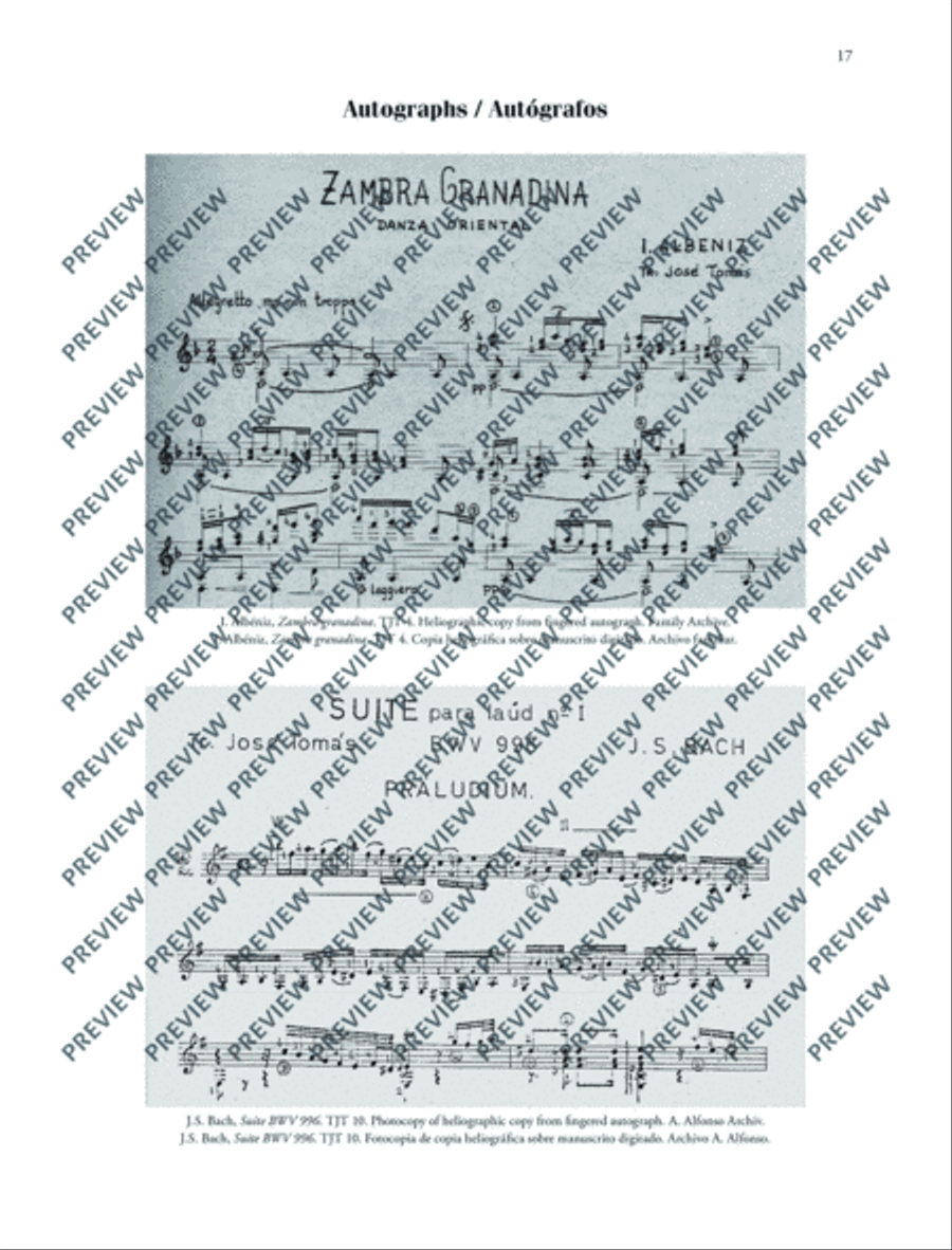 The José Tomás Guitar Anthology Guitar scores gallery preview page 18