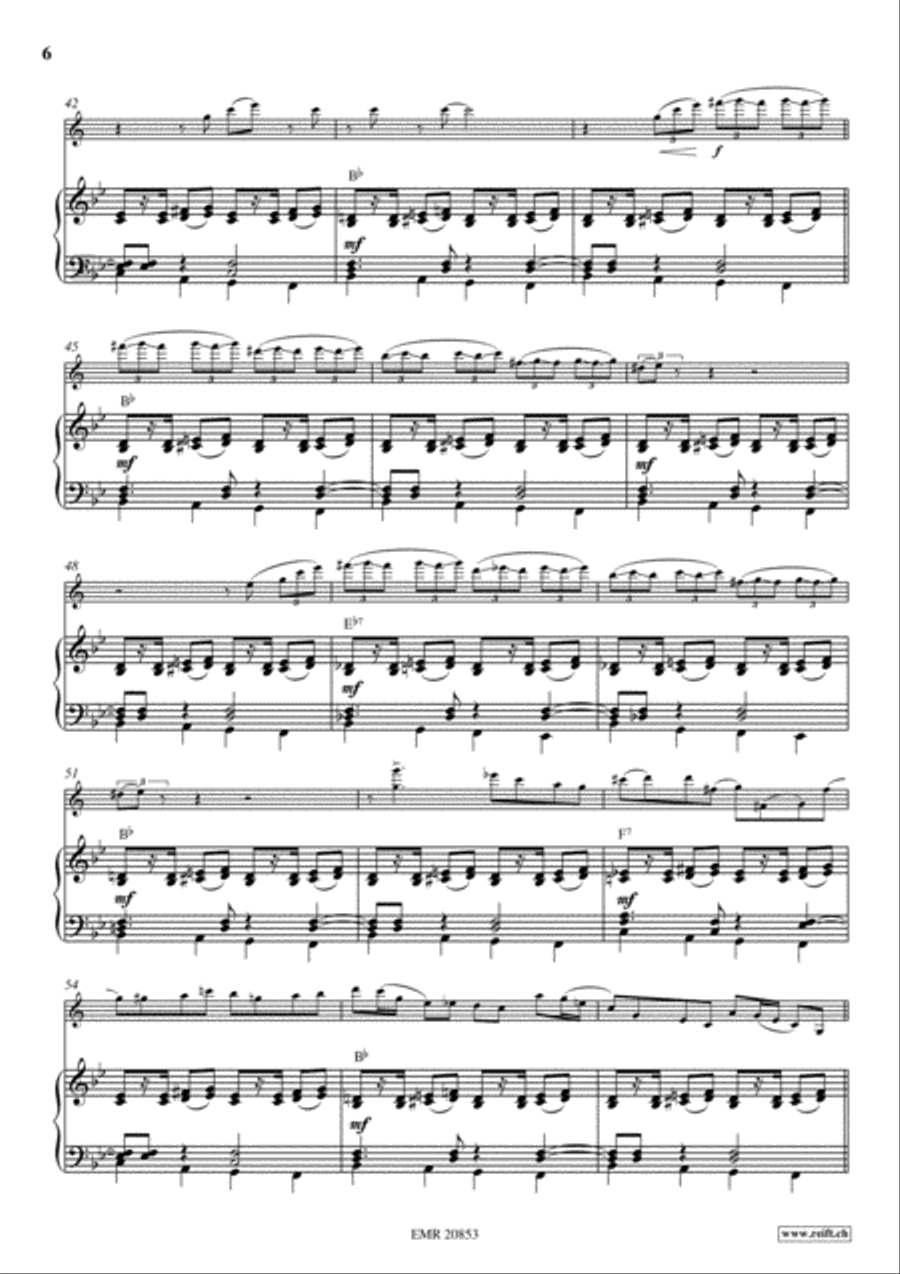 Concerto For Clarinet Clarinet Solo scores gallery preview page 6