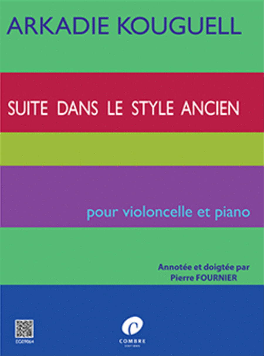 Suite dans le style ancien Piano Accompaniment scores gallery preview page 1