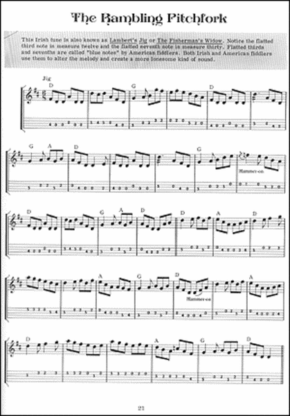 Fiddle Tunes & Irish Music for Mandolin image number null