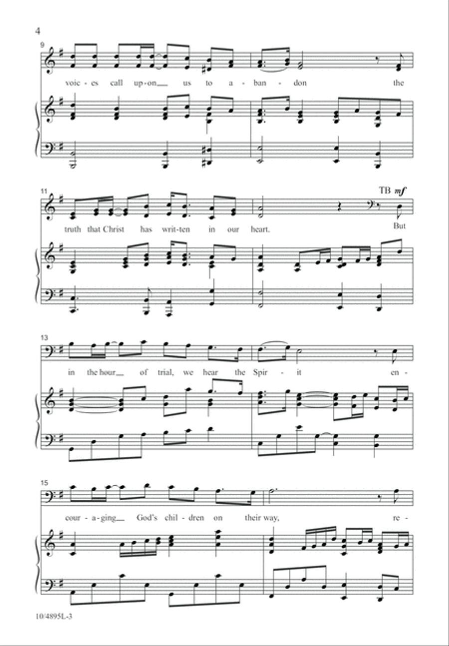 Here I Stand 4-Part scores gallery preview page 4