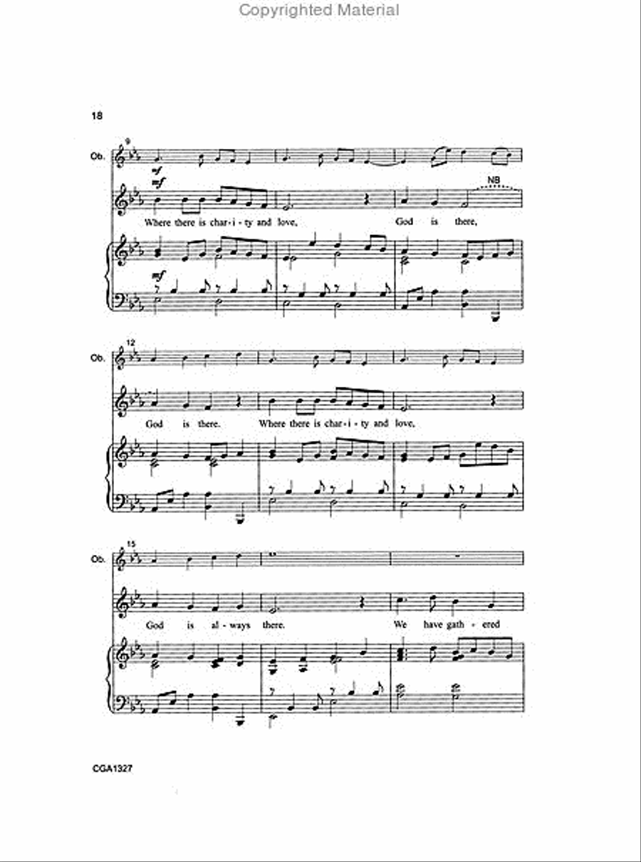 Cantate! Sing to the Lord! 2-Part scores gallery preview page 5