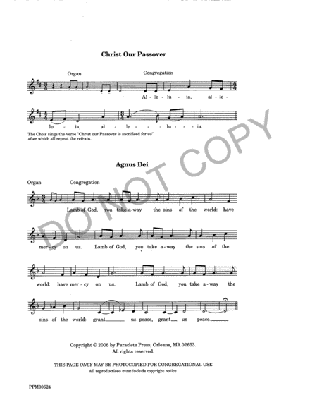 Festival Eucharist (Choral Score) image number null