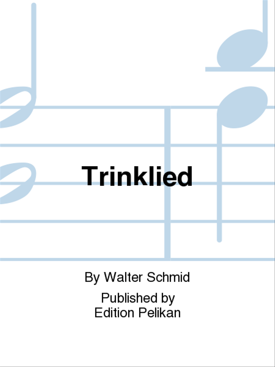 Trinklied Men's Choir scores gallery preview page 1