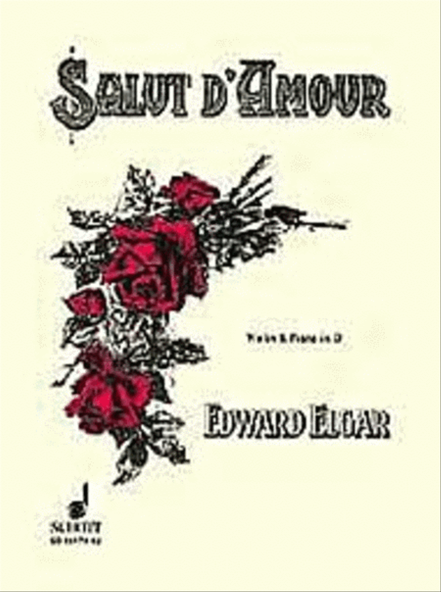 Elgar Salut D'amour Op12 Ob.pa Oboe Solo scores gallery preview page 1