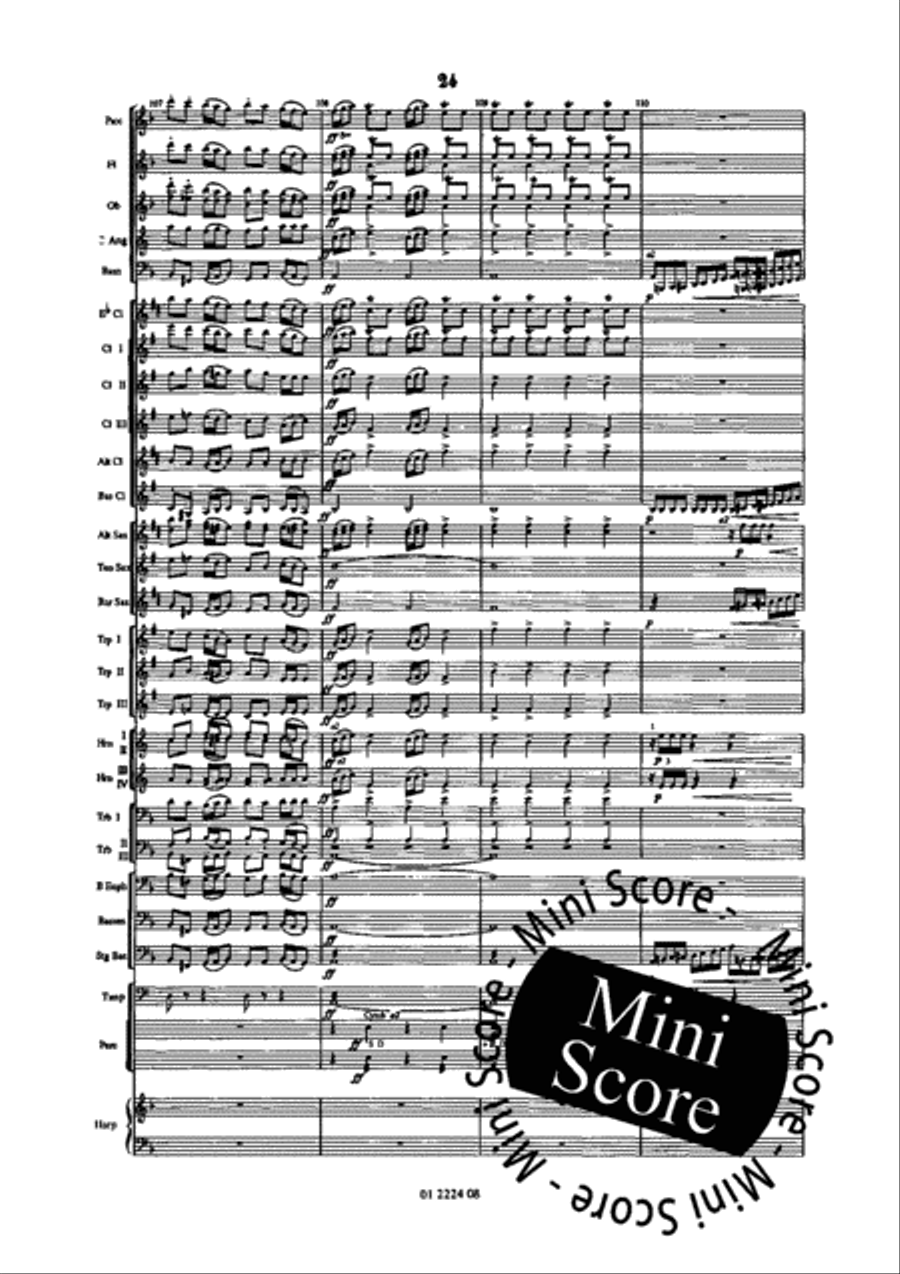 Sarka Overture Sarka Overture Concert Band scores gallery preview page 28