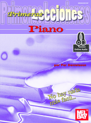 Book cover for Primeras Lecciones Piano