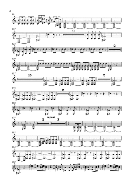 Beethoven symphony No.7 - 1st Movement (Transposed Horn in Bb)