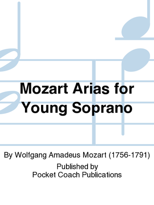 Book cover for Mozart Arias for Young Soprano