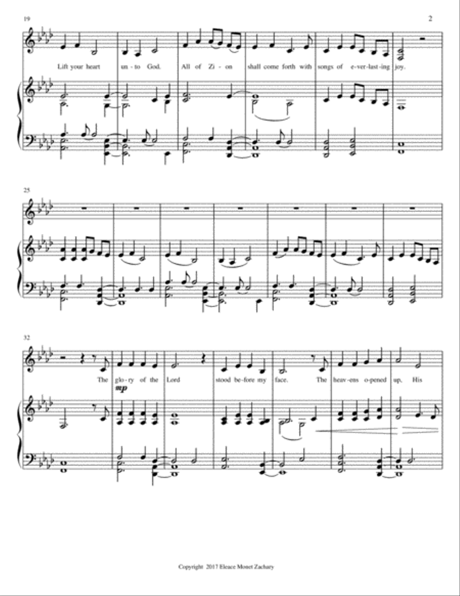 Bring Us Rest (piano and vocal) SSA scores gallery preview page 2
