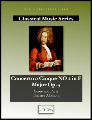 Concerto a Cinque No 2 in F Major op. 5 No 2