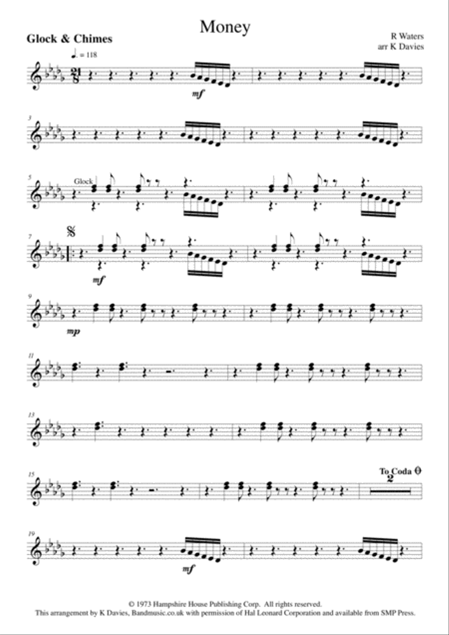 Money Small Ensemble scores gallery preview page 5