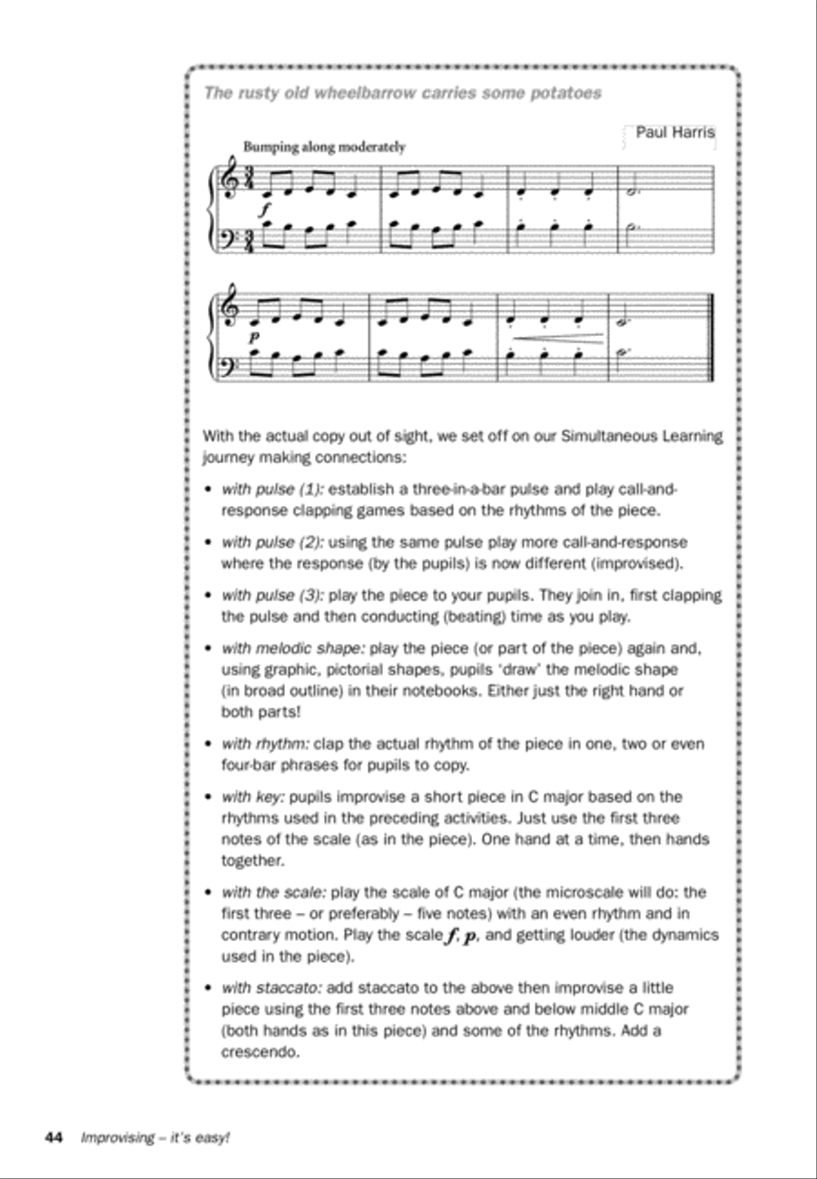 Improve Your Teaching -- Teaching Beginners Vocal Score scores gallery preview page 4