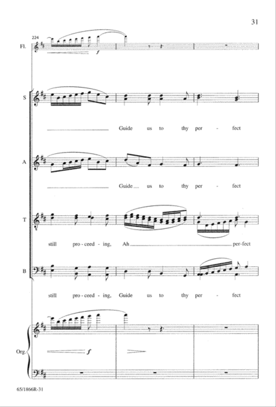 How Sweet the Sound 4-Part scores gallery preview page 33