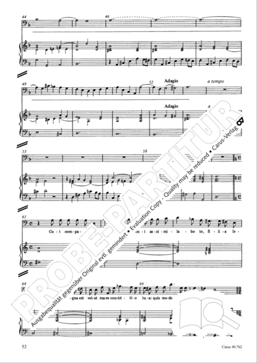 Lamentationes pro Hebdomada Sancta Score scores gallery preview page 67