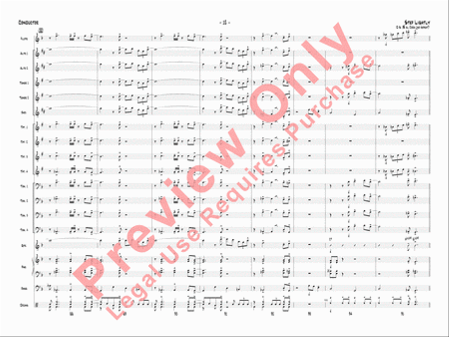 Step Lightly Jazz Ensemble scores gallery preview page 15