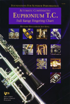 Book cover for Foundations For Superior Performance Full Range Fingering Chart-Euphonium TC/Automatic Compensating
