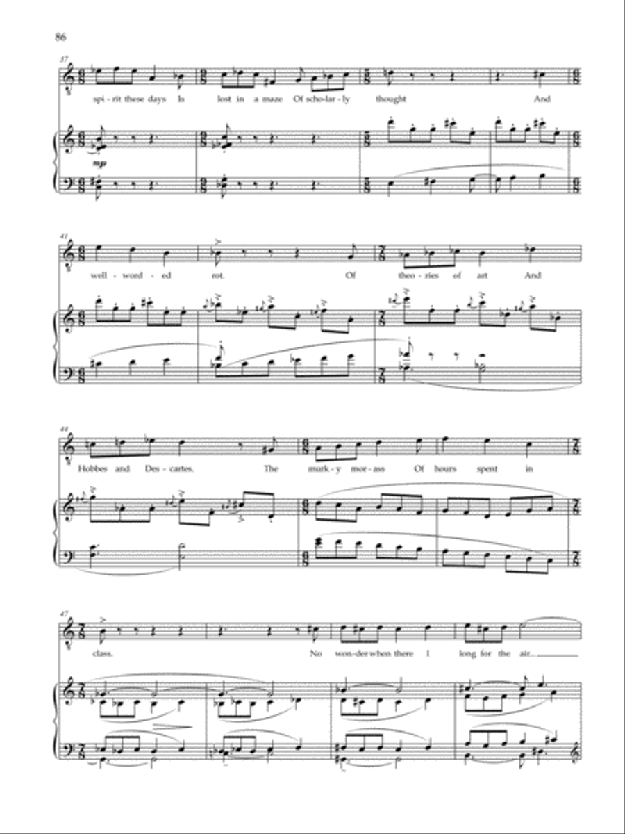 Up Here... Up Here... Voice scores gallery preview page 4