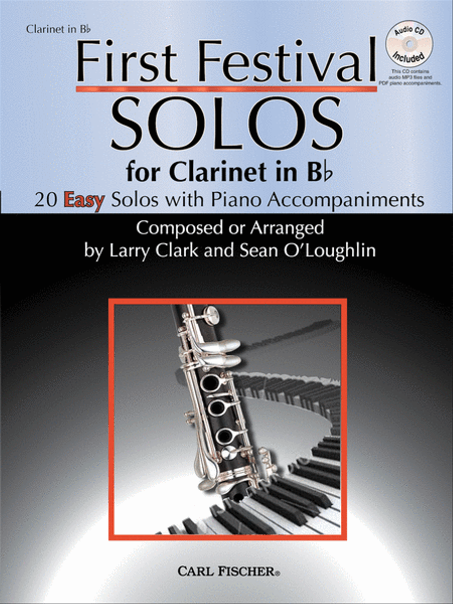 First Festival Solos for Clarinet B-Flat Clarinet scores gallery preview page 1