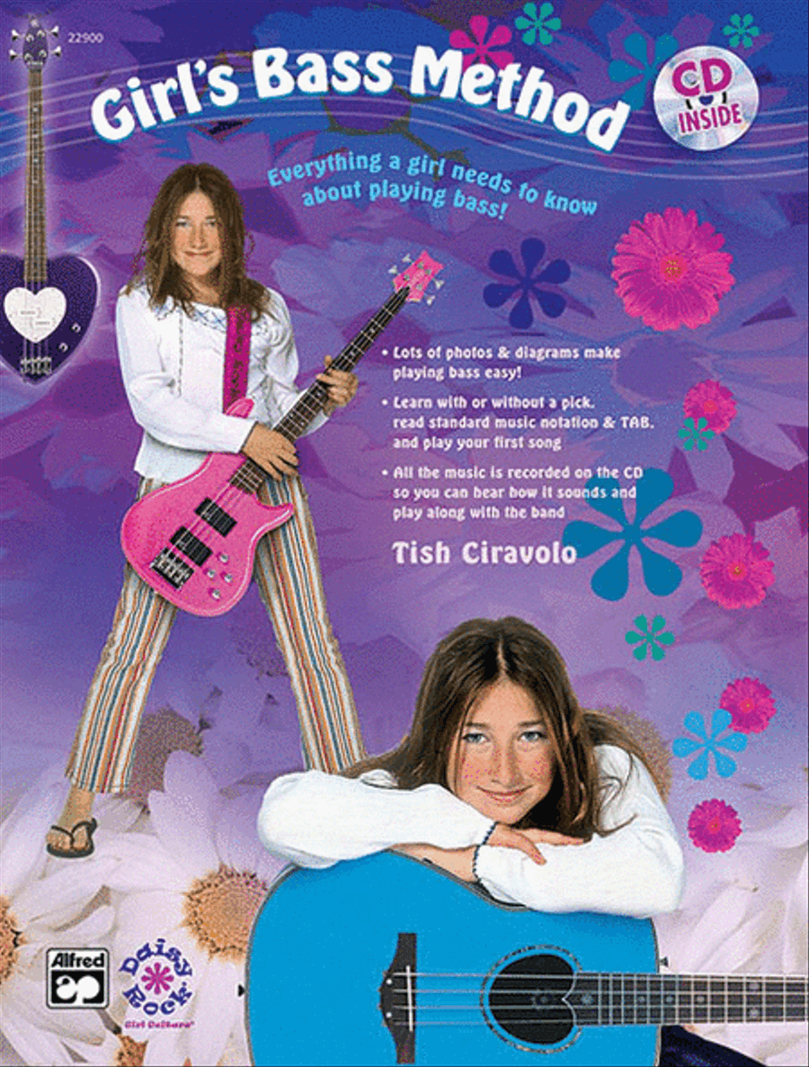 Girl's Bass Method Bass Guitar scores gallery preview page 1