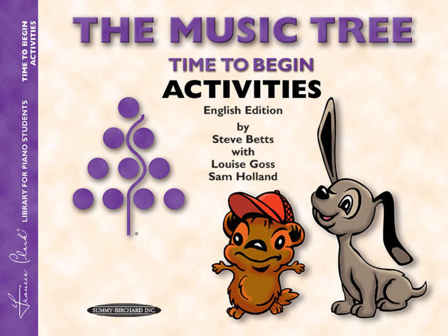 Music Tree - Time To Begin Activities - English/australian Edition