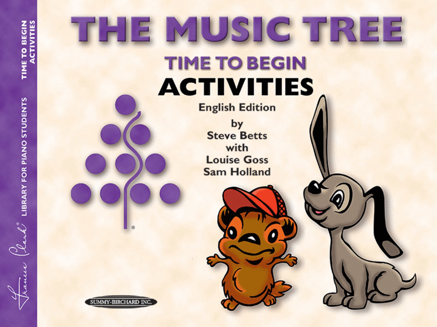 The Music Tree English Edition Activities Book Piano Method scores gallery preview page 1