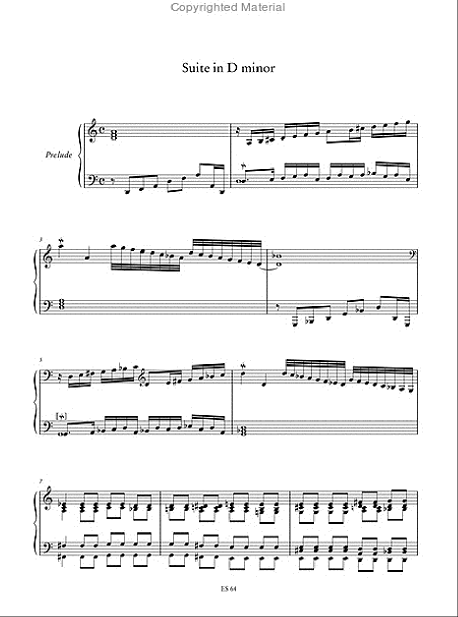 Componimenti Musicali (1739) for Harpsichord Harpsichord scores gallery preview page 9