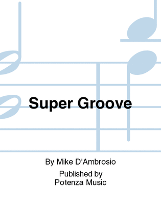 Book cover for Super Groove
