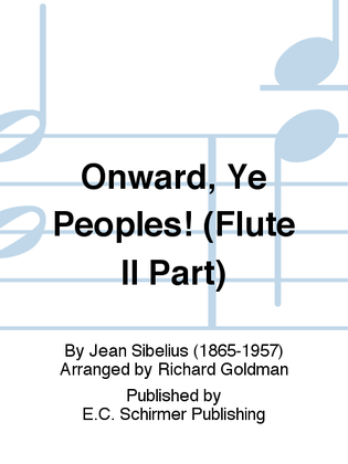 Onward, Ye Peoples! (Flute II Part)