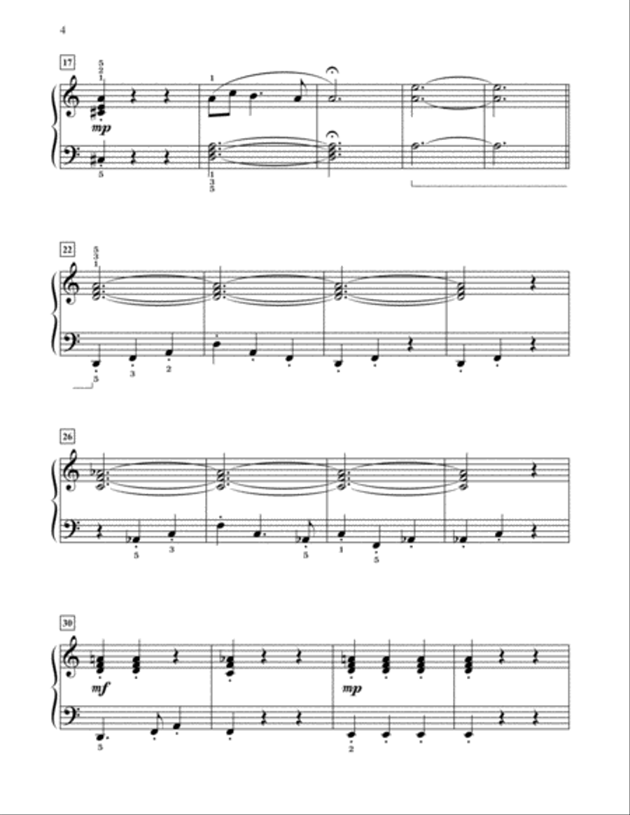 An Unexpected Party (from The Hobbit: An Unexpected Journey) (arr. Carol Matz) Easy Piano scores gallery preview page 2