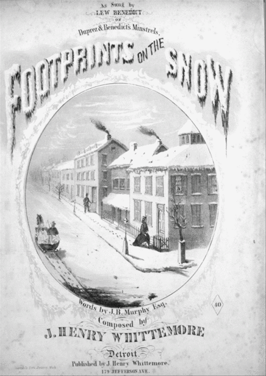 Footprints on the Snow Voice scores gallery preview page 1