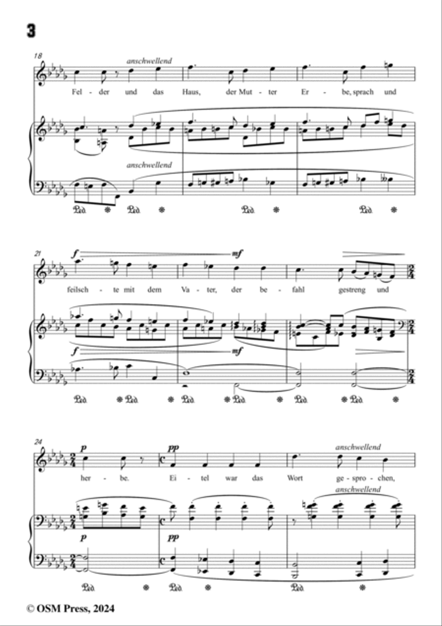 A. Jensen-Denke,denke,mein Geliebter,Op.30 No.4,in D flat Major Voice scores gallery preview page 4