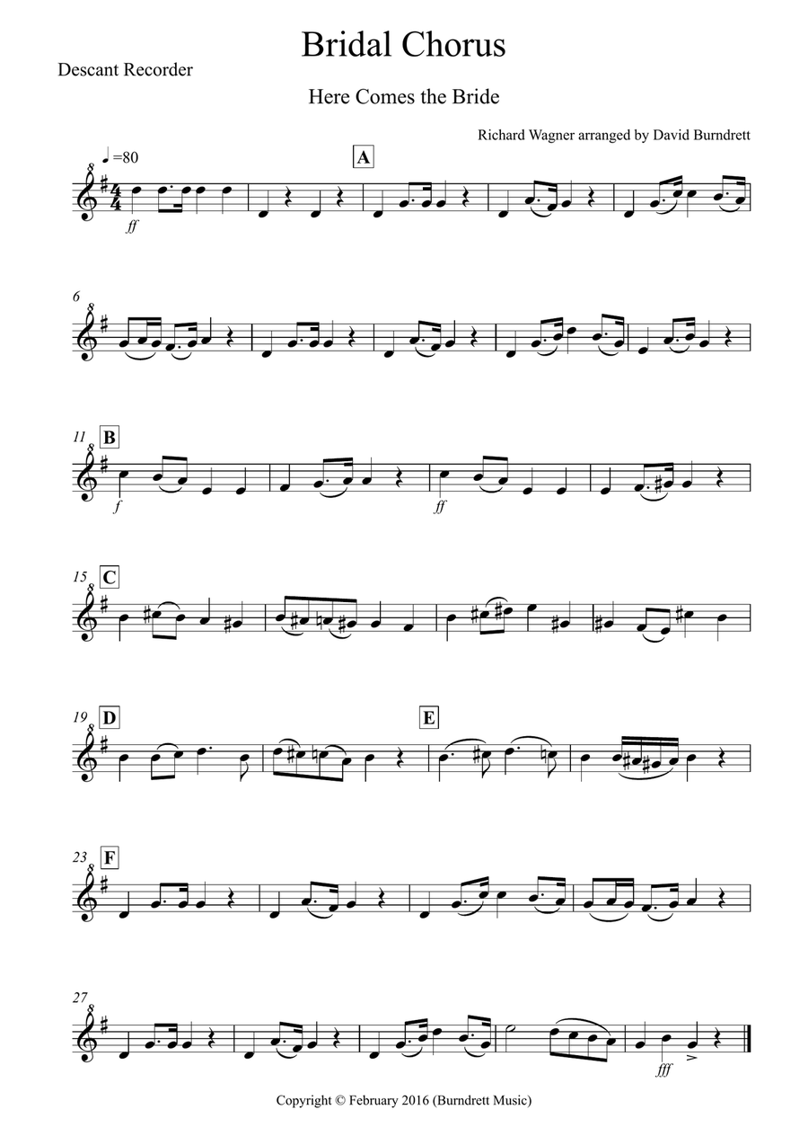 Bridal Chorus 