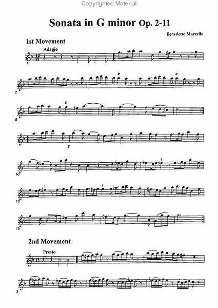Sonata G minor, Op. 2-11 image number null