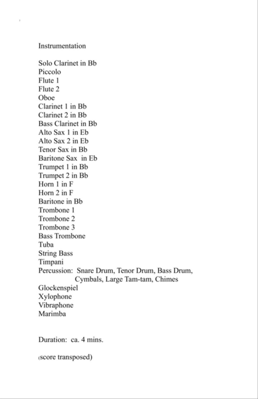 High on a Mountain Concert Band scores gallery preview page 3