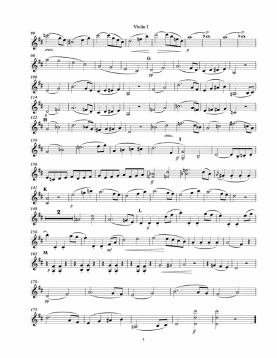 Schubert Sonatinas Op. 137 for String Quartet VIOLIN I String Quartet scores gallery preview page 5