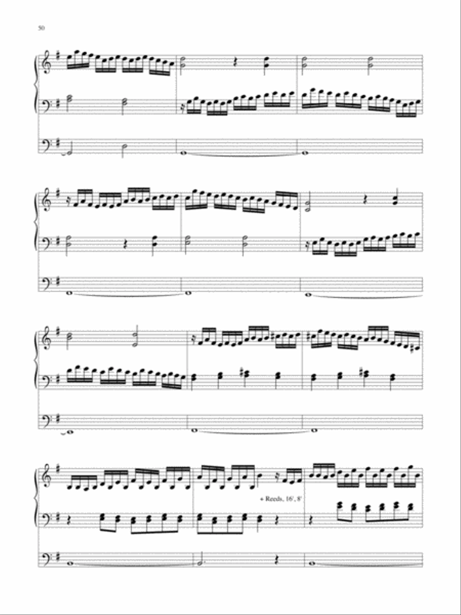 A Wittenberg Collection Organ scores gallery preview page 51