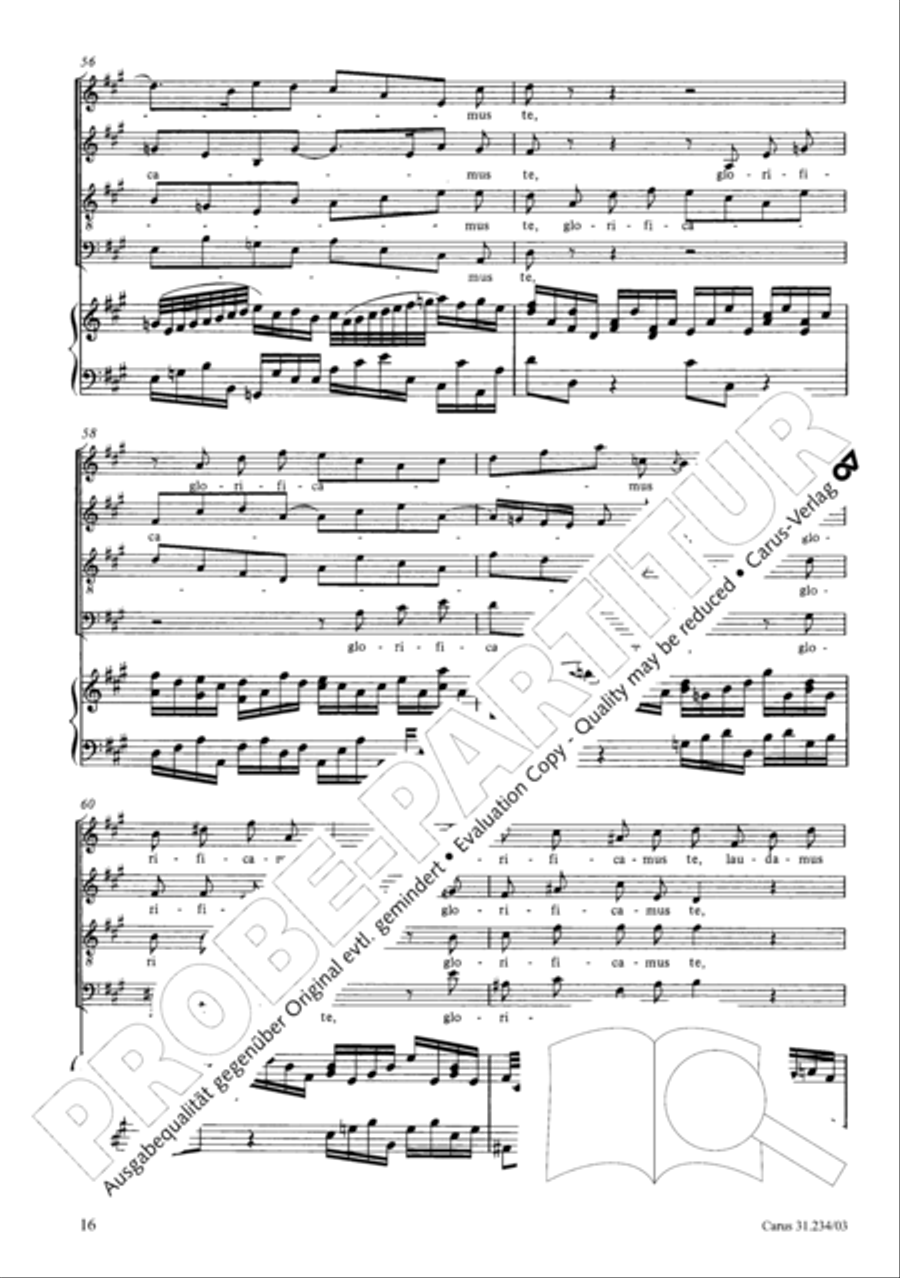 Mass in A major Mass in A major 4-Part scores gallery preview page 19