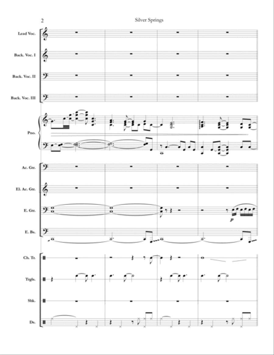 Silver Springs Large Ensemble scores gallery preview page 2