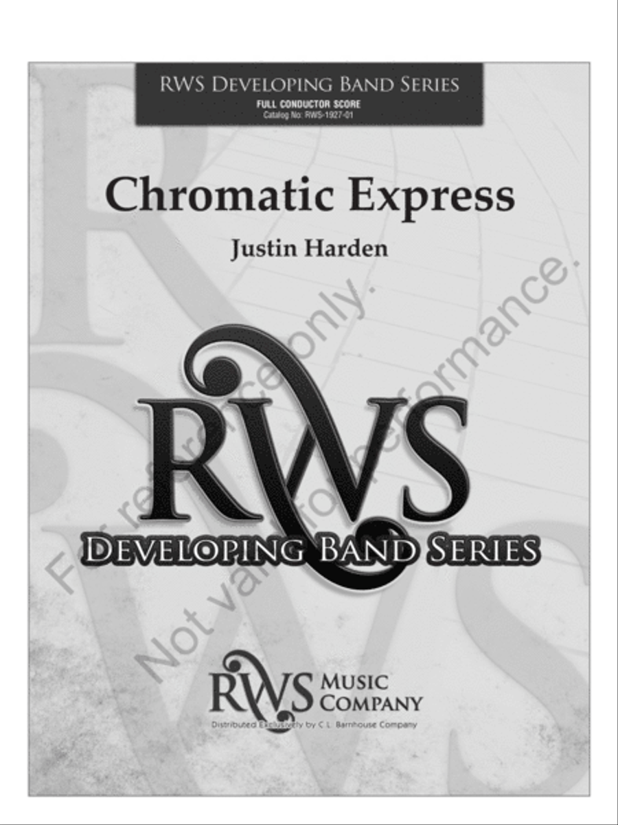 Chromatic Express Concert Band scores gallery preview page 2