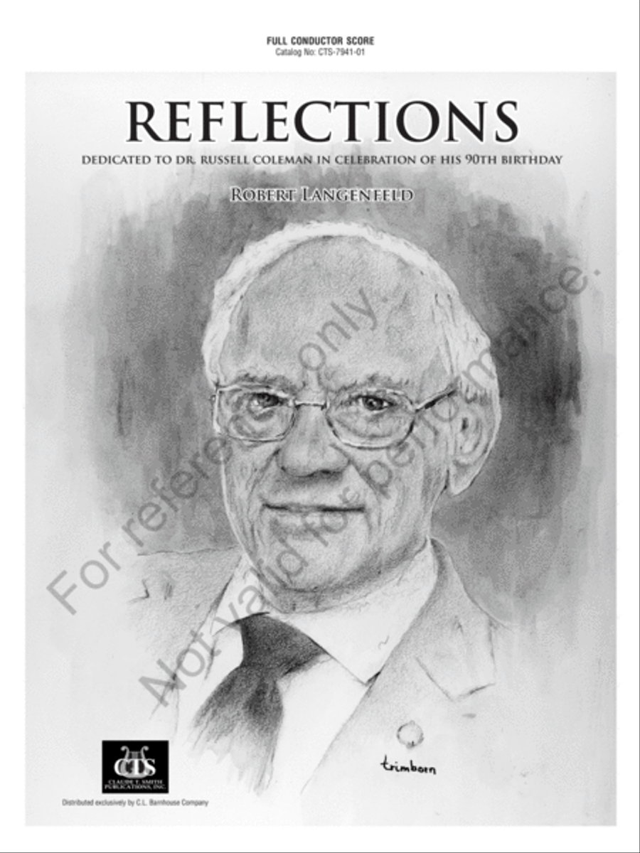 Reflections Reflections Concert Band scores gallery preview page 2