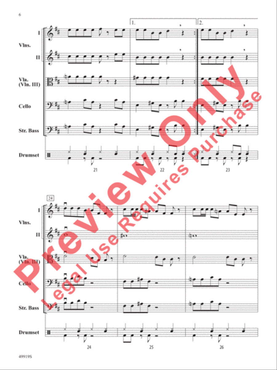 Bones String Orchestra scores gallery preview page 7