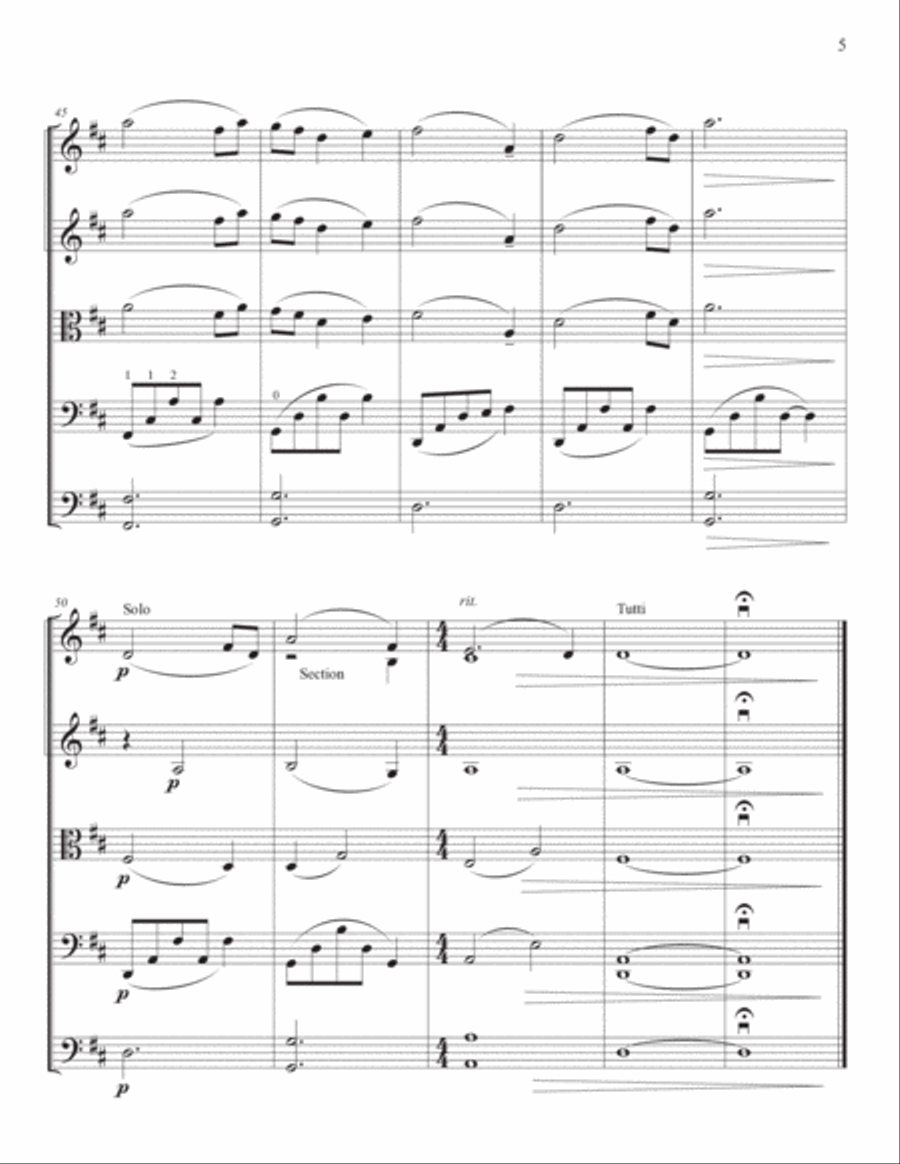 Alfred Moves To Helena Alfred Moves To Helena String Orchestra scores gallery preview page 5