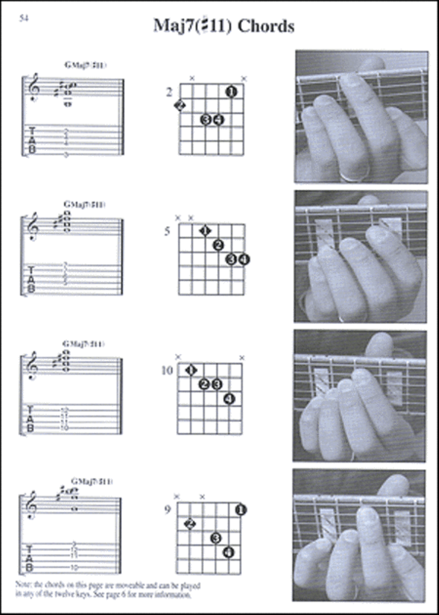 Jazz Guitar Photo Chords Electric Guitar scores gallery preview page 4