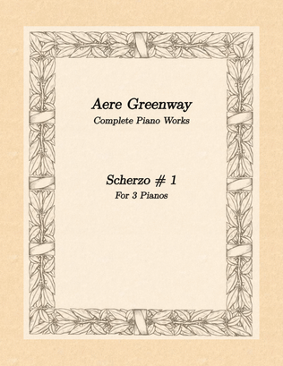 Scherzo # 1, for 3 Pianos