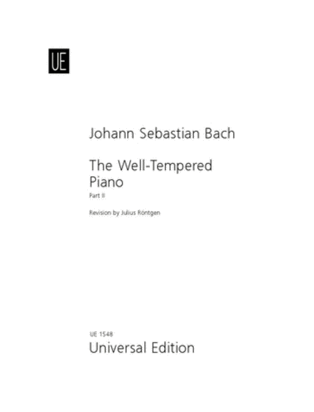 Well Tempered Clavier Vol. 2