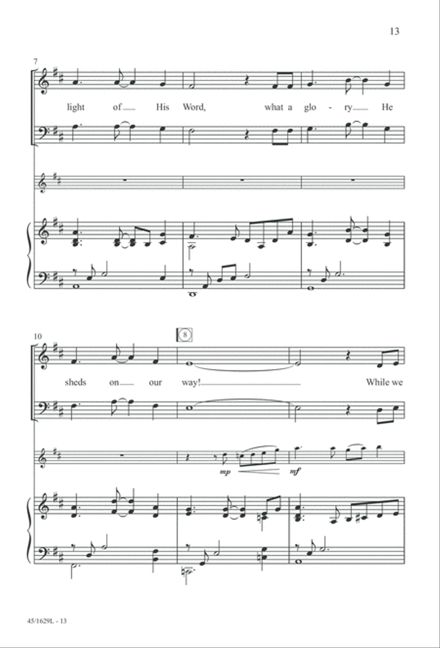 Hymns We Love to Sing, Vol. 2 3-Part scores gallery preview page 13