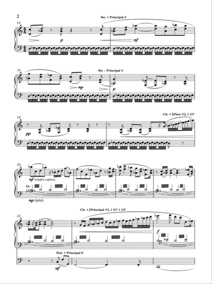 First Flight First Flight Organ Solo scores gallery preview page 3