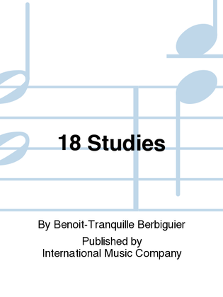 Book cover for 18 Studies